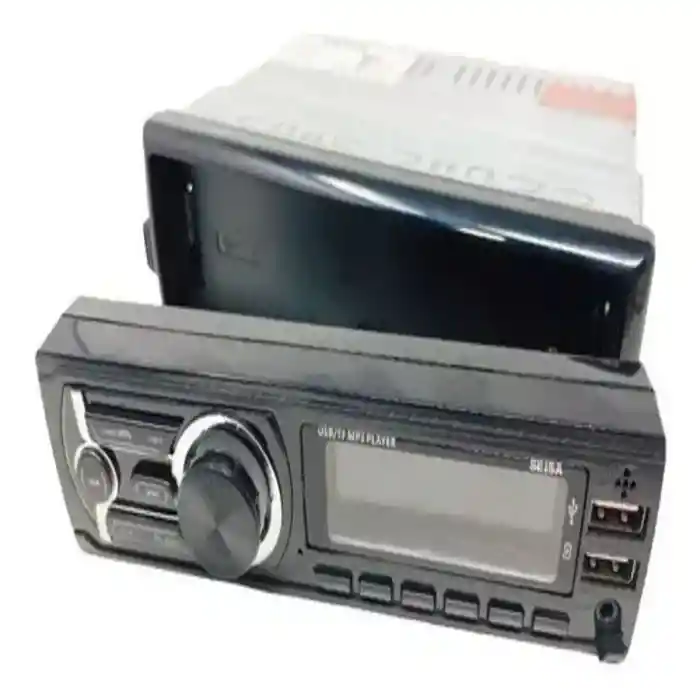 Radio Bluetooth Radio Fm Aux. Usb Dual Mp3 Lcd Frente Desmontable