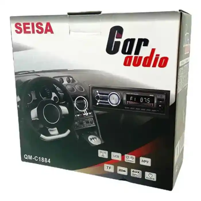 Radio Bluetooth Radio Fm Aux. Usb Dual Mp3 Lcd Frente Desmontable
