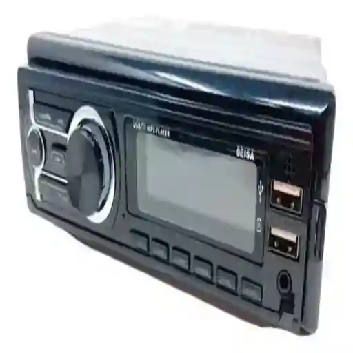 Radio Bluetooth Radio Fm Aux. Usb Dual Mp3 Lcd Frente Desmontable