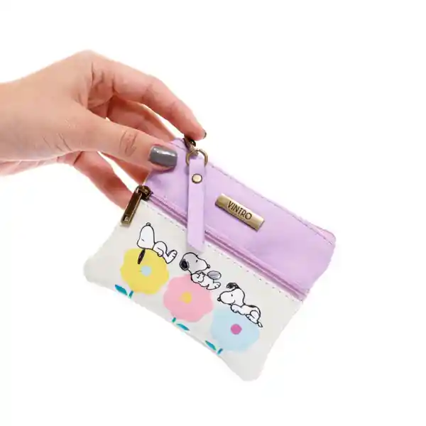 Monedero Para Mujer Egipto Snoopy En Cuero Vegano