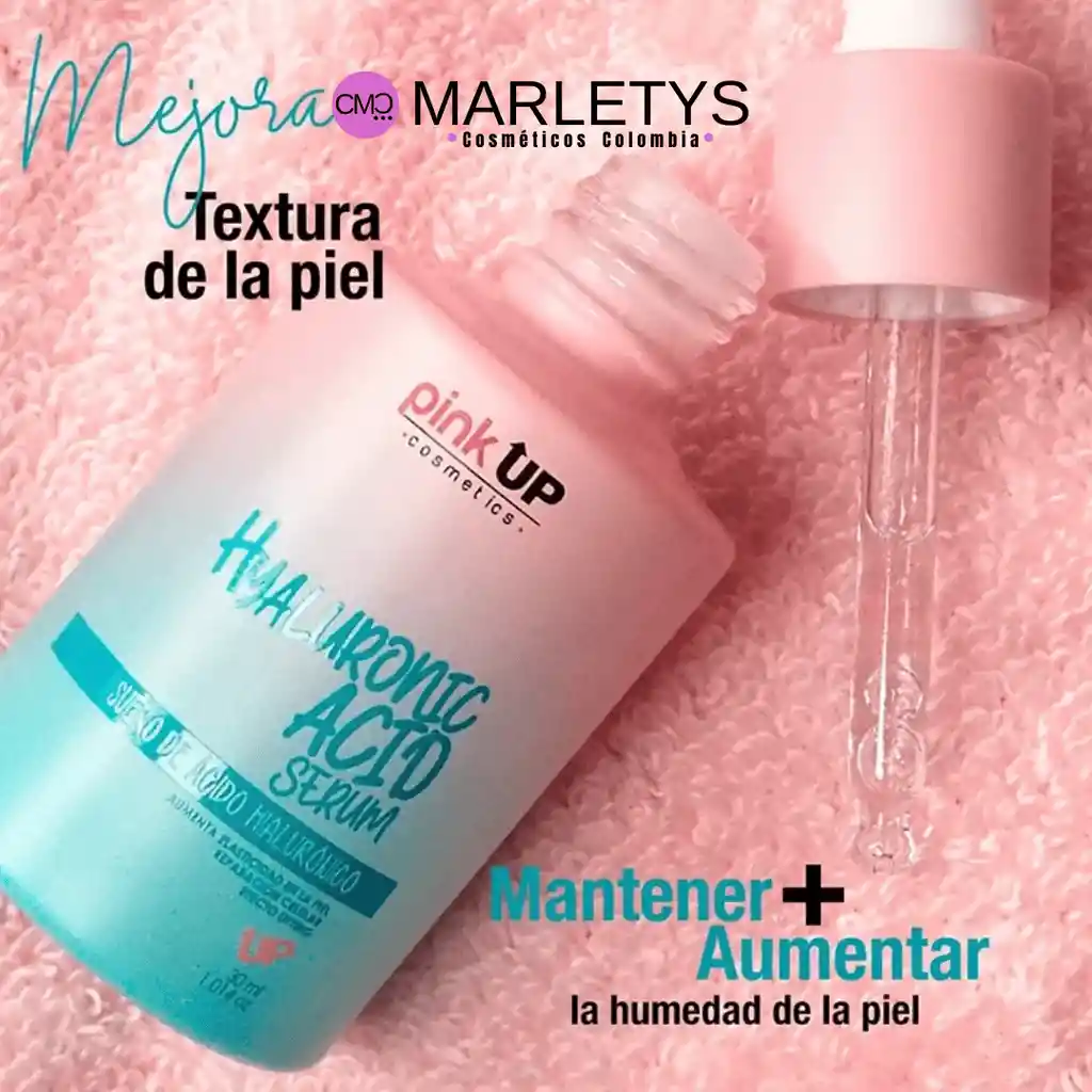 Suero Facial Ácido Hialurónico Pink Up