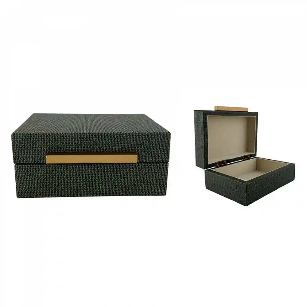 Caja Joyero Concepts Crystal Blue 18x7cm