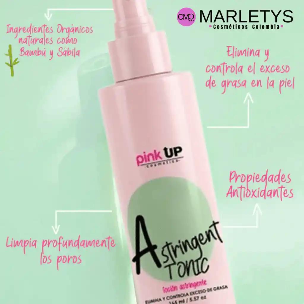 Loción Astringente Pink Up