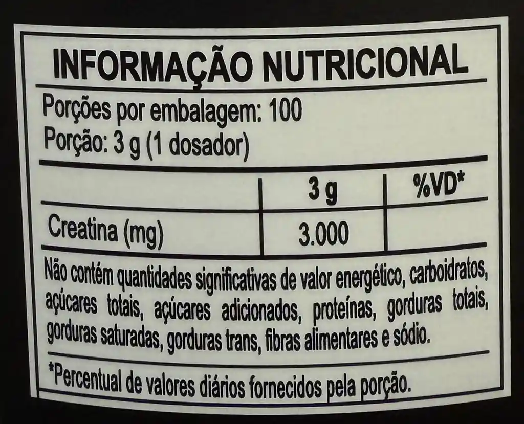Creatina Monohidratada 300g