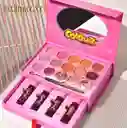 Kevin Coco Sombras X15 Y Set De Cosmeticos