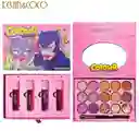 Kevin Coco Sombras X15 Y Set De Cosmeticos