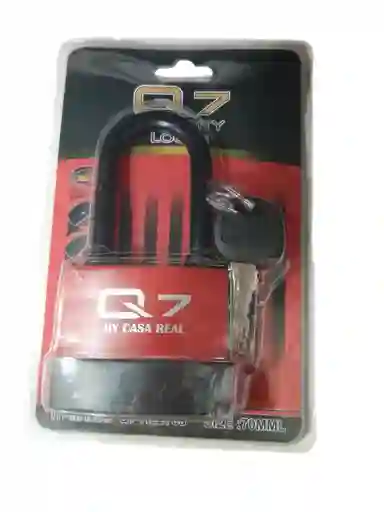 Candado Interperie Q7 70mm Aro Largo