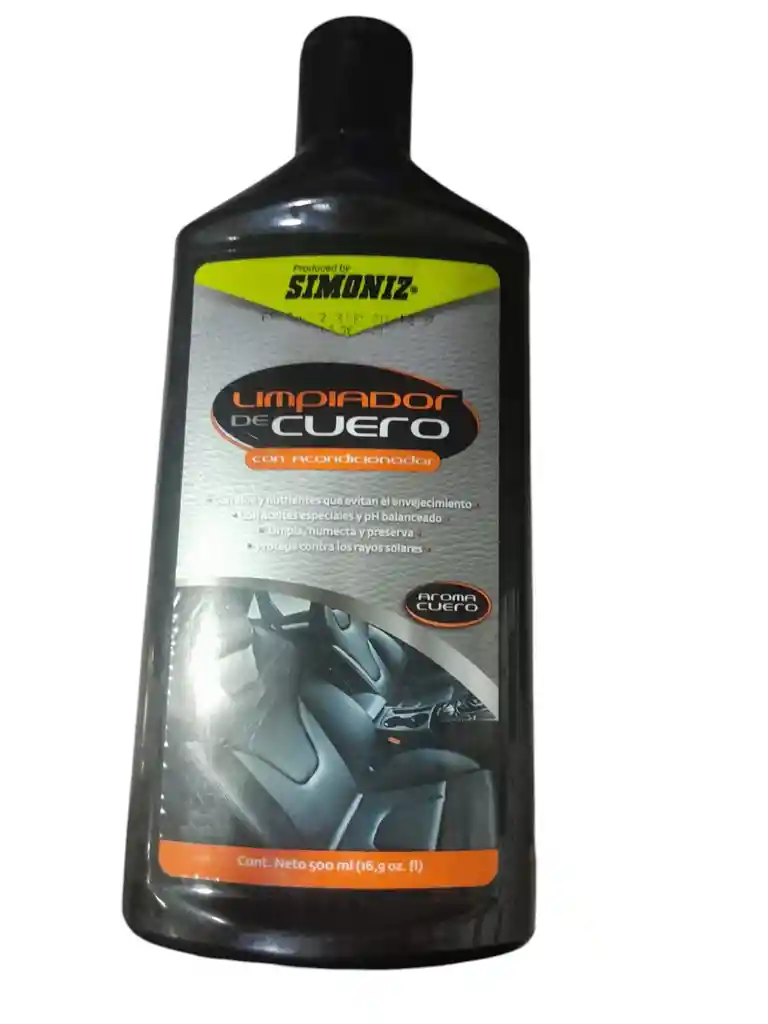 Limpiador De Cuero Con Acondicionador Simoniz