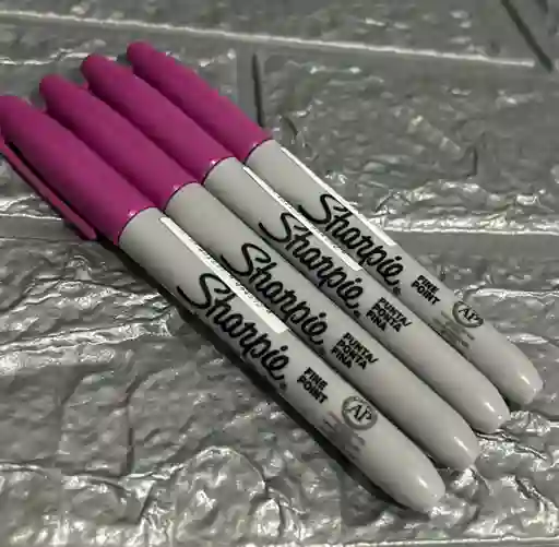 Marcador Sharpie Fucsia Fino Permanente