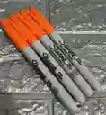 Marcador Sharpie Naranja Fino Permanente