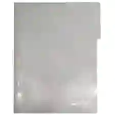 Carpeta Plástica Legajadora Carta Transparente