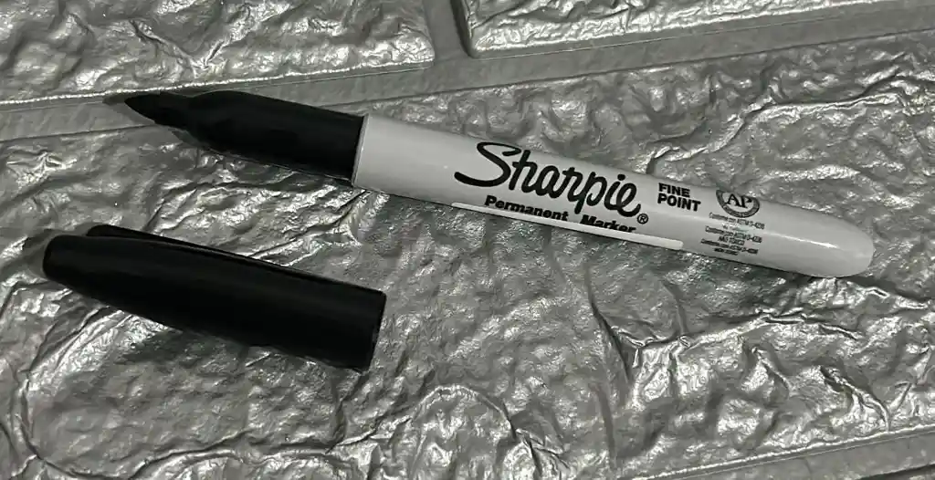 Marcador Sharpie Negro Fino Permanente