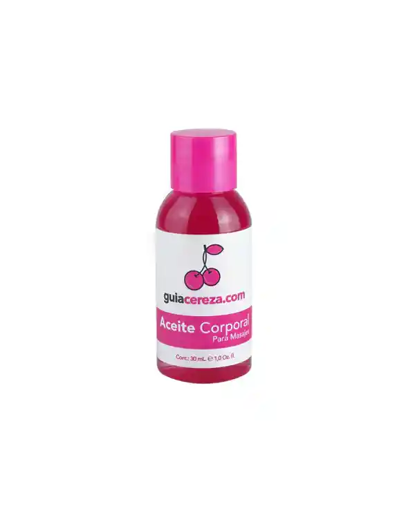 Aceite Corporal Para Masajes Guia Cereza 30ml