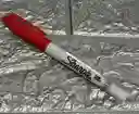 Marcador Sharpie Rojo Fino Permanente