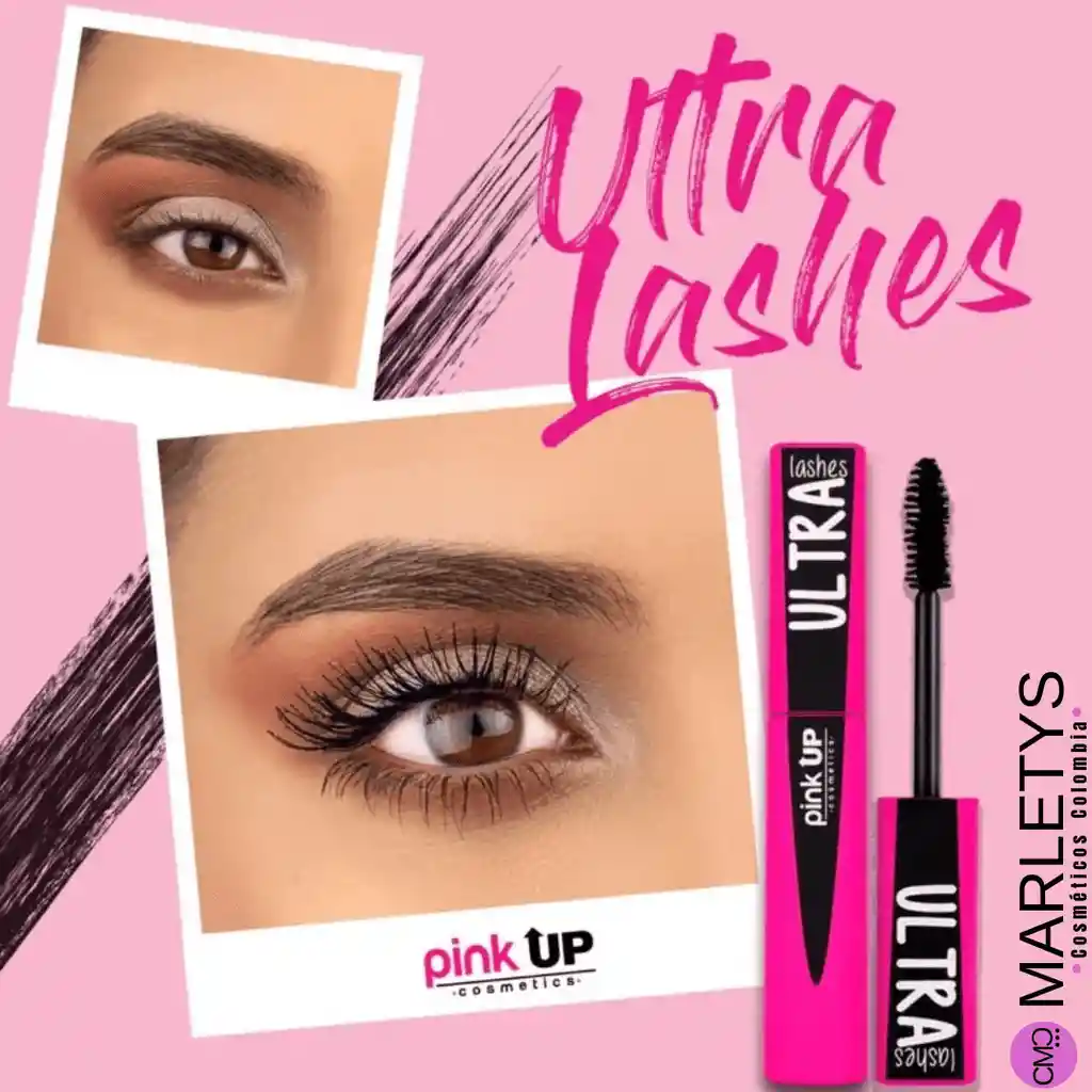 Mascara De Pestañas Ultra Lashes Pink Up
