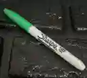 Marcador Sharpie Verde Oscuro Fino Permanente