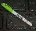 Marcador Sharpie Verde Manzana Fino Permanente