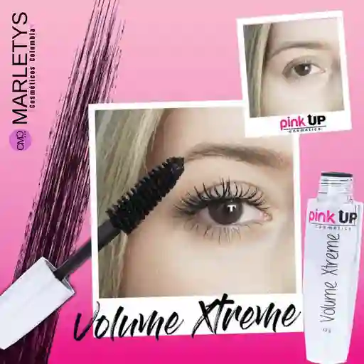 Mascara De Pestañas Volumen Xtreme Pink Up