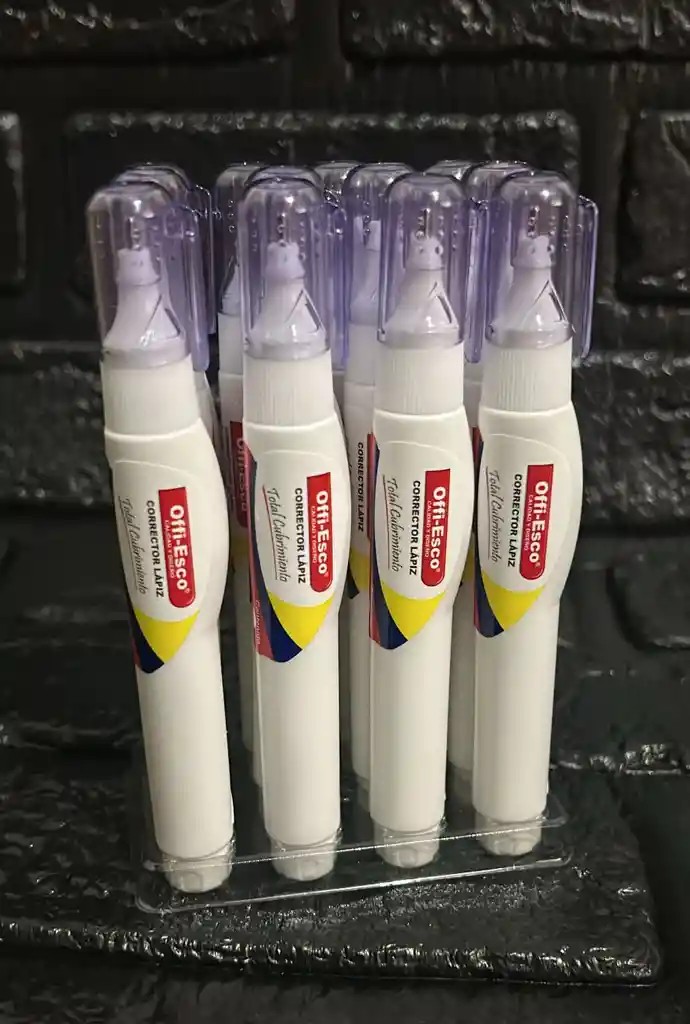 Corrector Liquido Offi Esco Caja X12