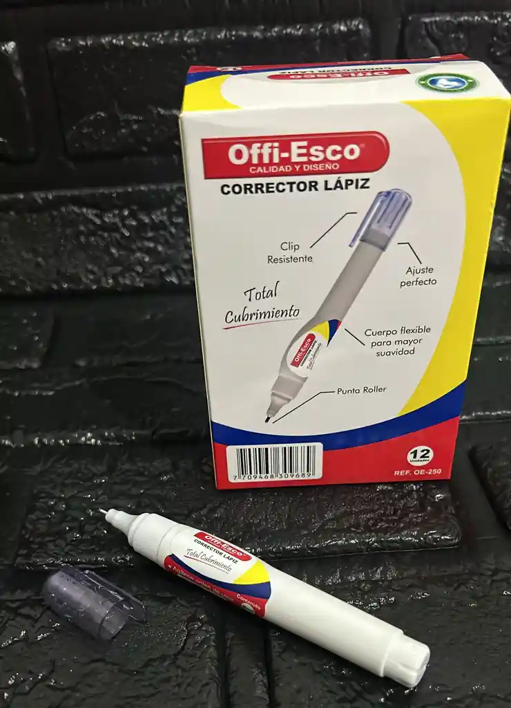 Corrector Liquido Offi Esco Unidad