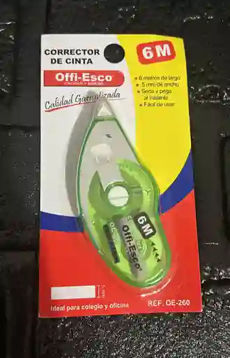 Corrector De Cinta Offi Esco 6m