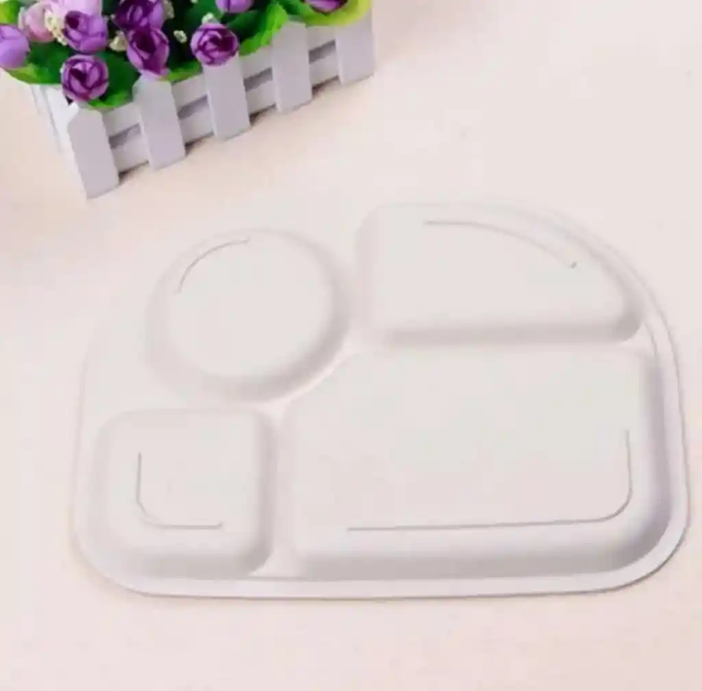 Set Vajilla Platos Cubiertos Unicornio Bebe Infantil X 5pc