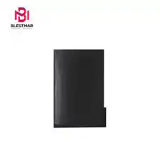 Carpeta Plástica Legajadora Oficio Negra