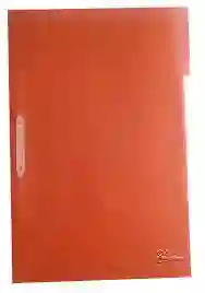 Carpeta Plástica Legajadora Oficio Naranja