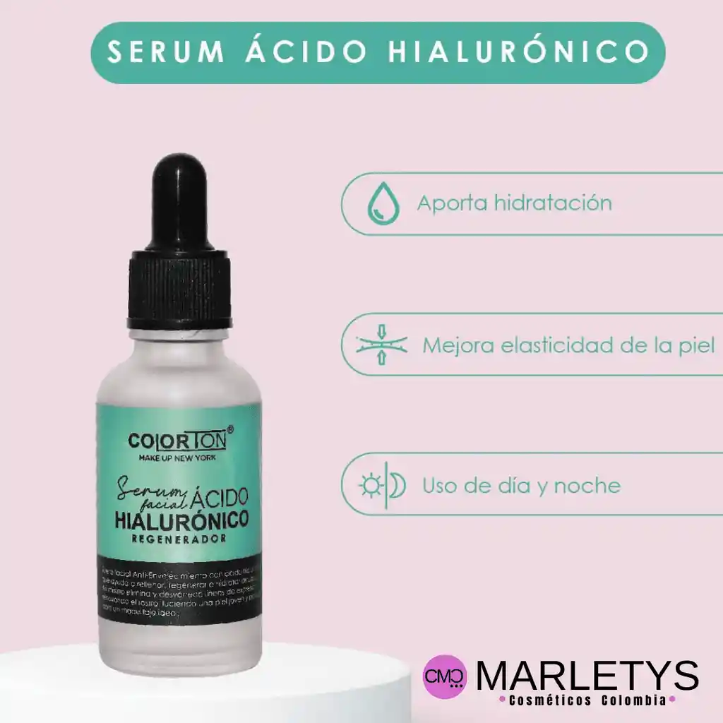 Serum Facial Ácido Hialuronico Colorton