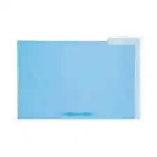 Carpeta Plástica Legajadora Oficio Azul Pastel