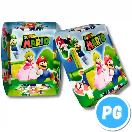 Paquete Plato De Carton Para Torta X12 Unds Super Mario Bros Nintendo
