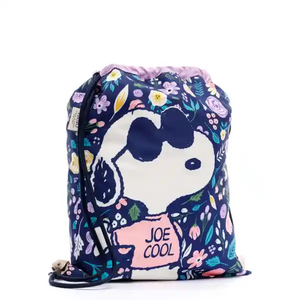 Bolso Tipo Tula Para Mujer Snoopy En Tela Antifluído