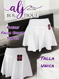Falda Short Licra Suplex