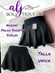 Falda Short Licra Suplex