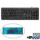 Teclado Multimedia Alambrico Kb502