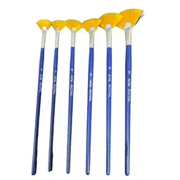 Pincel 1270 Azul Unicolor Abanico Und