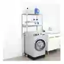 Estante Organizador Para Baño Lavadora Soporte Ajustable