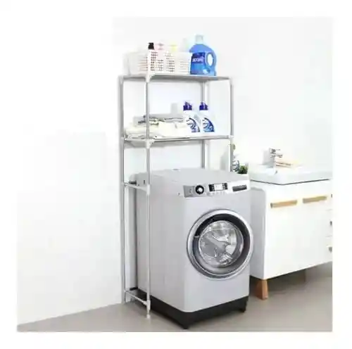Estante Organizador Para Baño Lavadora Soporte Ajustable