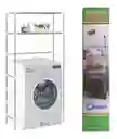 Estante Organizador Para Baño Lavadora Soporte Ajustable