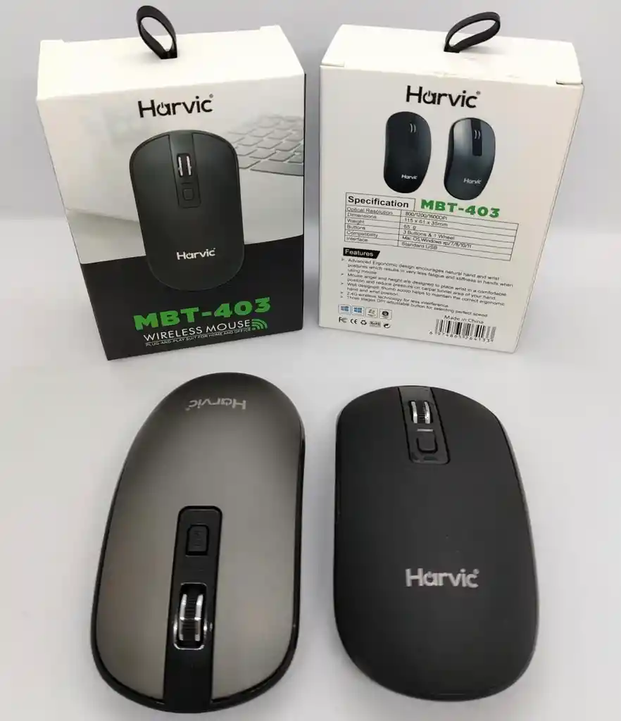 Mouse Inalambrico Harvic