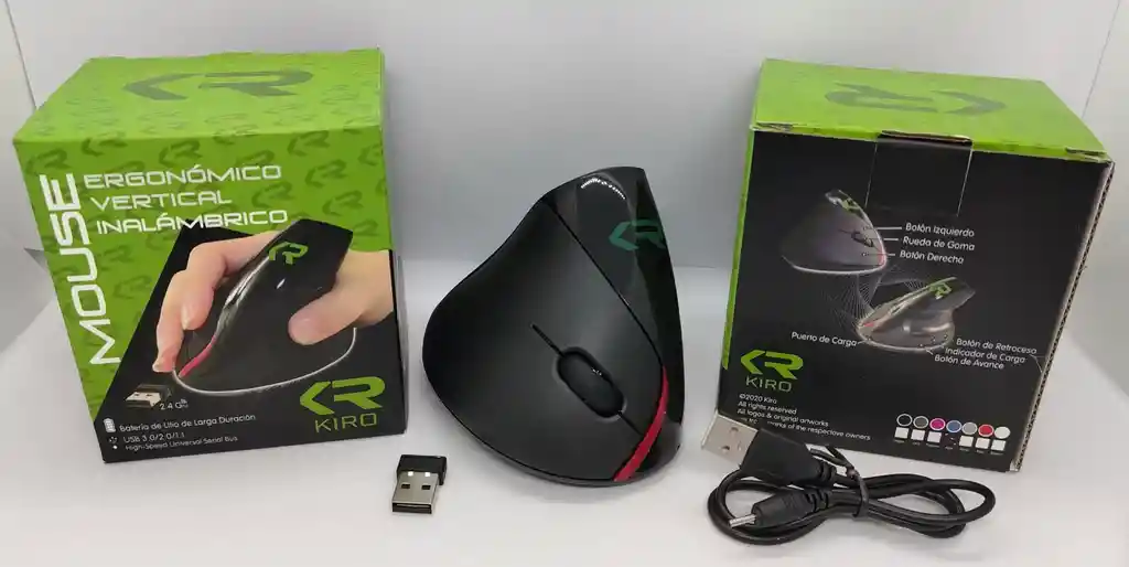 Mouse Ergonomico Inalambrico