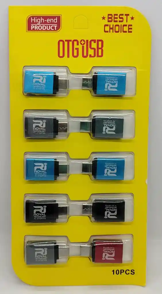 Otg Convertidor Micro V8 A Usb X10