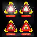 Linterna Señalizador Triangular Emergencia 3 Focos Recargable