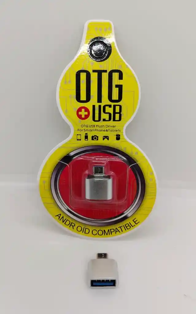 Otg Convertidor Micro V8 A Usb Flush