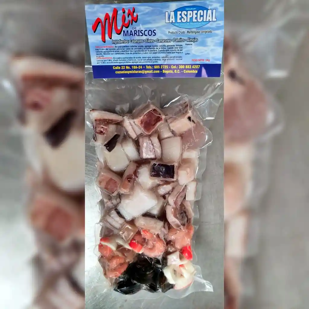Mixtura De Mariscos Cruda Kilo