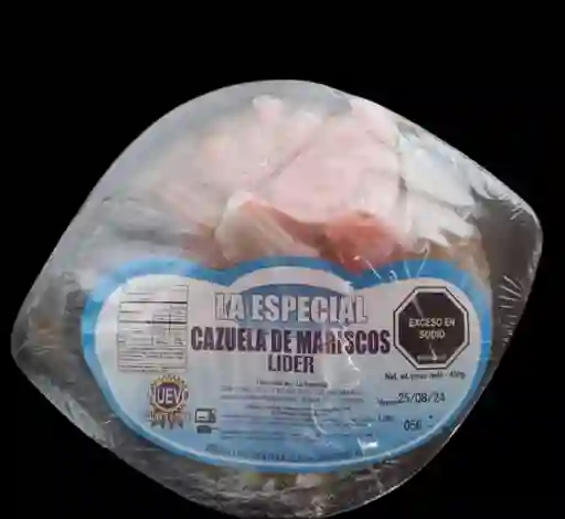 Cazuela De Mariscos - Líder - (450gr)