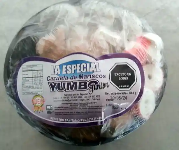 Cazuela De Mariscos - Yumbo Junior- (1.000gr)