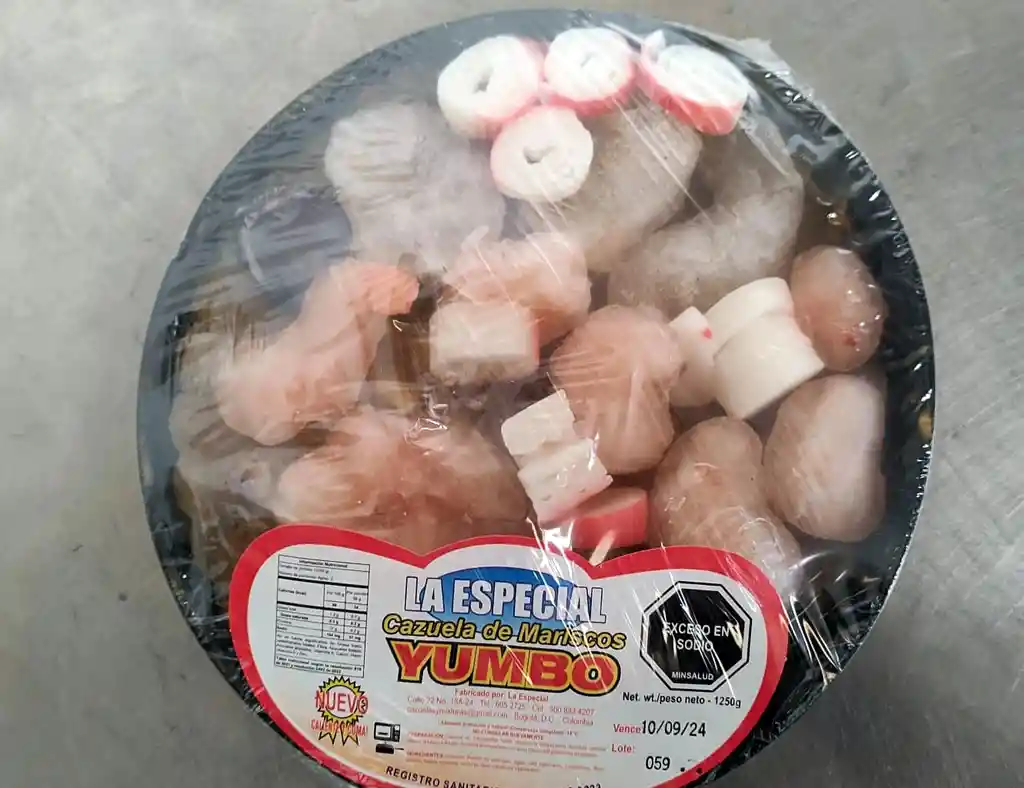 Cazuela De Mariscos - Yumbo- (1.250gr)