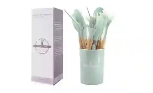 Set De Utensilios De Cocina 12 Piezas En Silicona