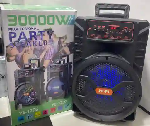 Parlante Radio Grande Colorful 30000w